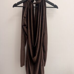 VESTIDO TERCIOPELO ABERTURA